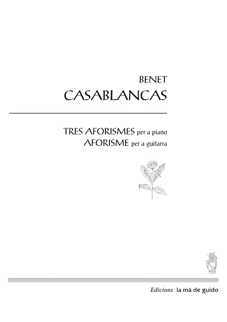 Aforismes per a piano