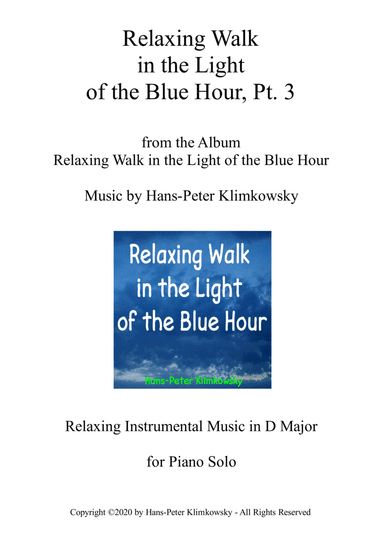 Relaxing Walk in the Light of the Blue Hour, Pt. 3