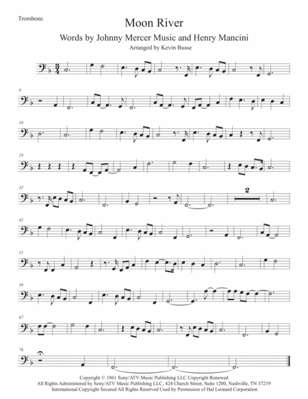 Moon River (arr. Kevin Busse)
