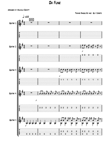Da Funk (arr. Malcolm Escott)