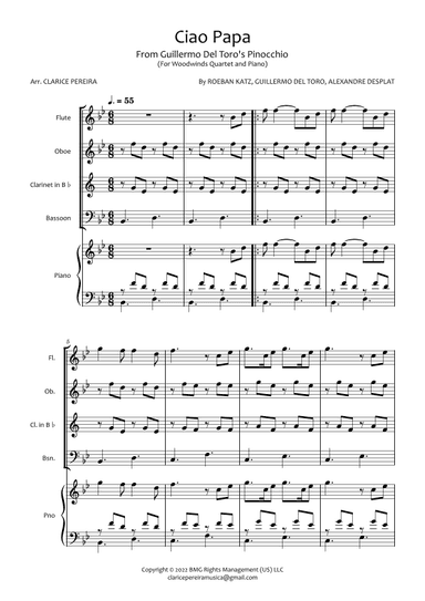 Ciao Papa (arr. Clarice Pereira)