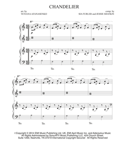Chandelier (arr. Tetiana Afanasenko)