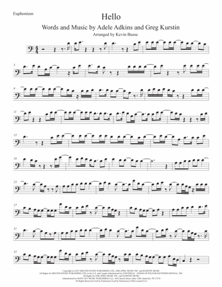Hello (arr. Kevin Busse)