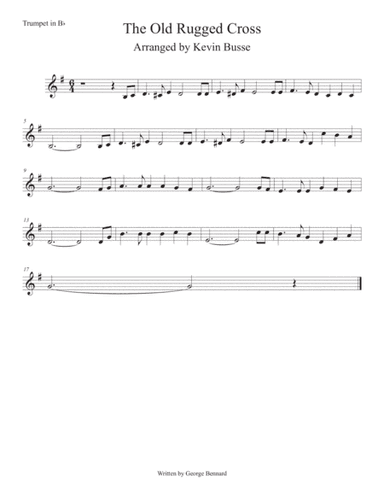 Old Rugged Cross - Trumpet (arr. Kevin Busse)