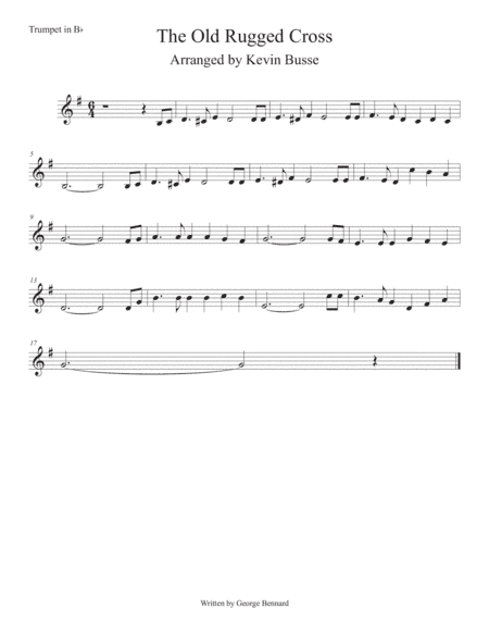 Old Rugged Cross - Trumpet (arr. Kevin Busse)