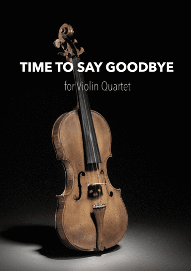 Time To Say Goodbye (arr. Levent Altuntas)