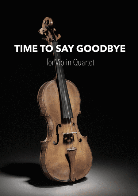 Time To Say Goodbye (arr. Levent Altuntas)