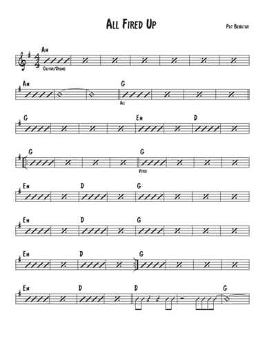 All Fired Up (arr. David M Fagnant)