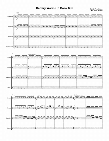 Battery warm-up Book