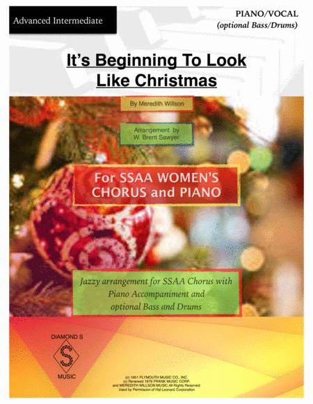 It's Beginning To Look Like Christmas (arr. W. Brent Sawyer)