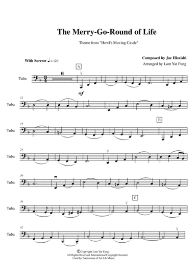 Merry-go-round Of Life (arr. Lam Yat Fung)