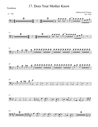 Does Your Mother Know (arr. Violi)