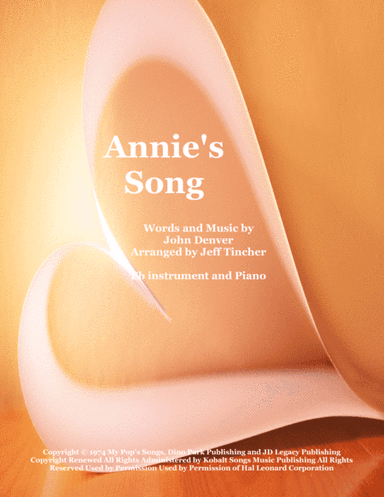 Annie's Song (arr. Jeff Tincher)