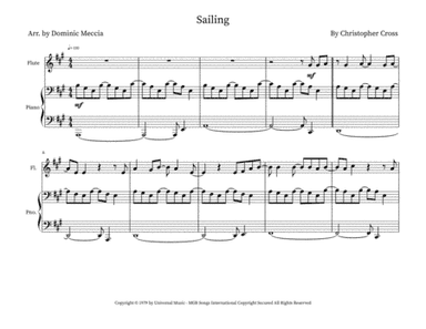 Sailing (arr. Dominic Meccia)
