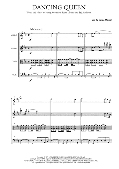 Dancing Queen (arr. Diego Marani)