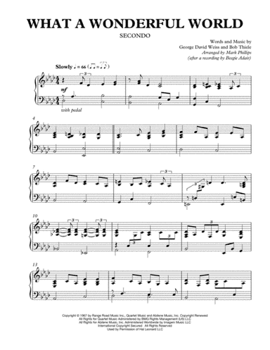 What A Wonderful World (arr. Mark Phillips)