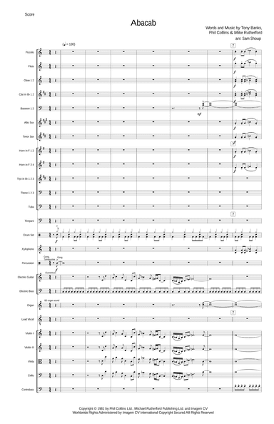 Abacab (arr. Sam Shoup)
