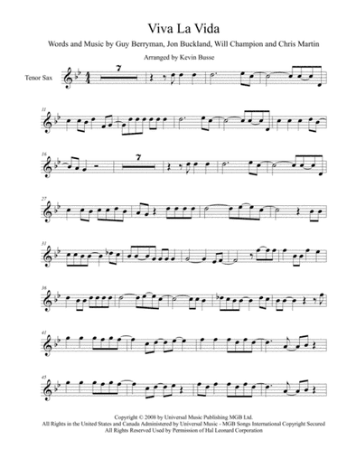 Viva La Vida (arr. Kevin Busse)