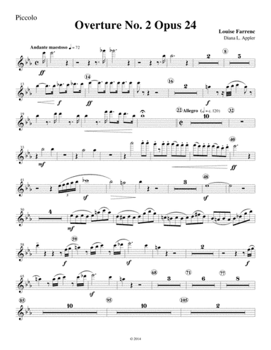Overture No. 2 (arr. Diana L. Appler)