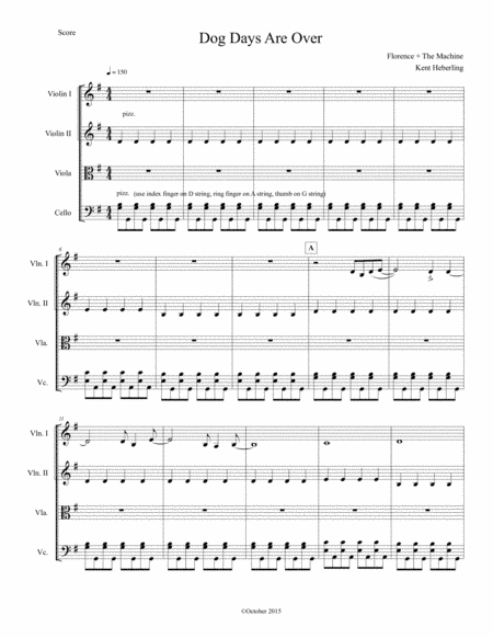 Dog Days Are Over (arr. Kent Heberling)