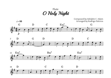 O Holy Night (arr. Rodrigo Faleiros)