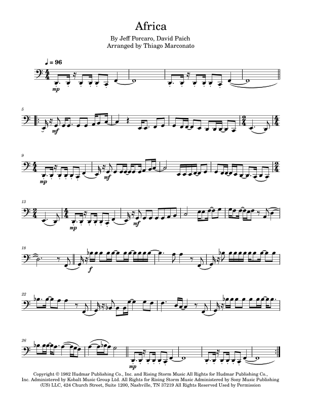 Africa (arr. Thiago Marconato)