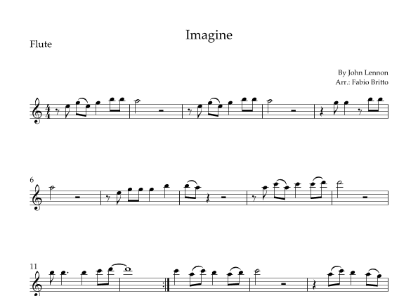 Imagine (arr. Fabio Britto)