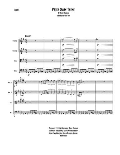 Peter Gunn (arr. Tim Olt)