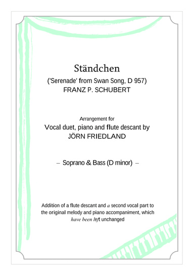 Serenade (arr. Jörn Friedland)