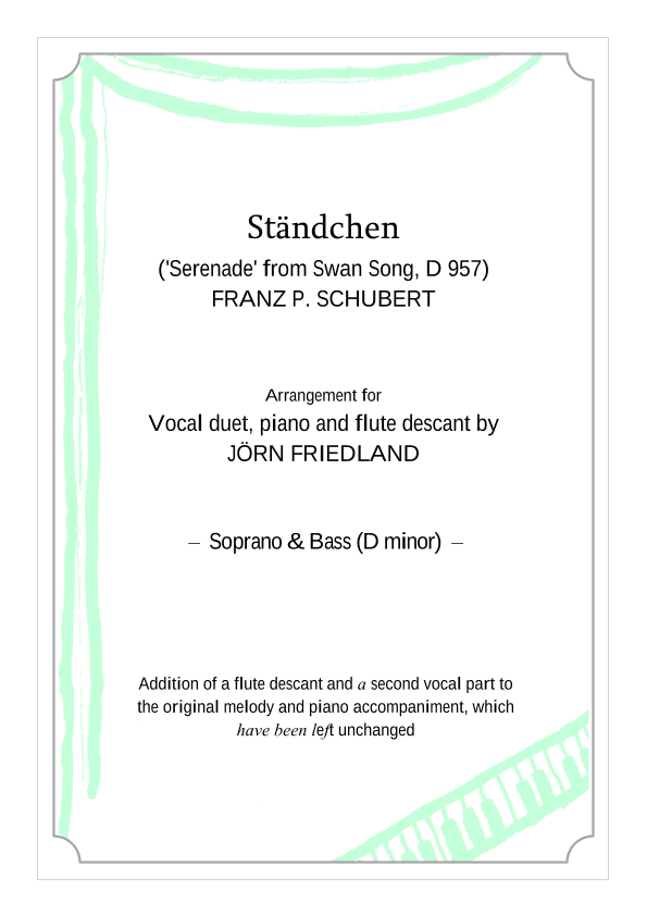 Serenade (arr. Jörn Friedland)