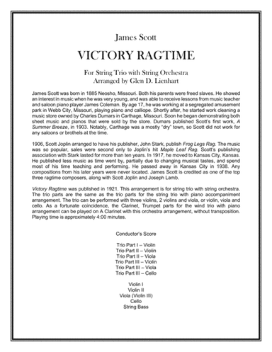 Victory Ragtime (arr. Glen D. Lienhart)