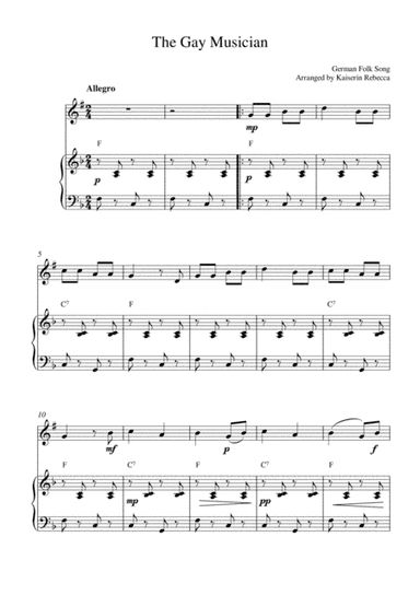 The Gay Musician (arr. Kaiserin Rebecca)