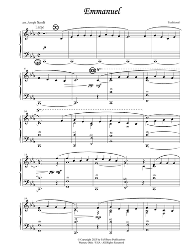 Emmanuel (arr. Joseph Natoli)