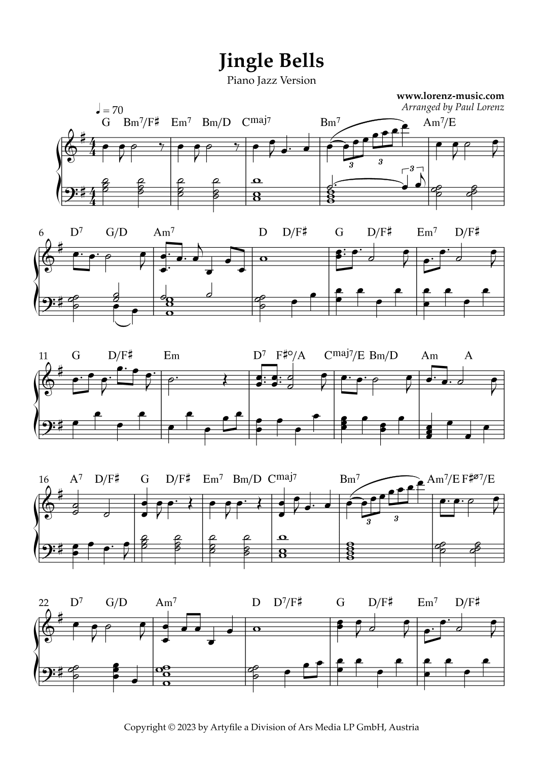 Jingle Bells (Jazz Version)