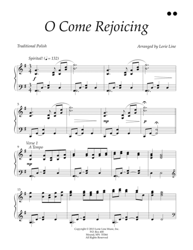O Come Rejoicing (arr. Lorie Line)