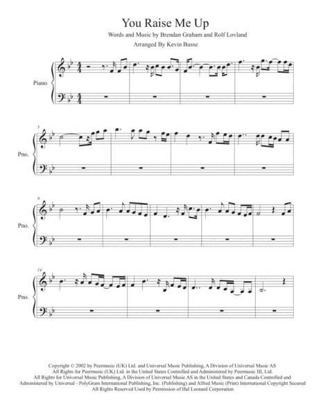 You Raise Me Up (arr. Kevin Busse)
