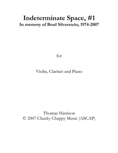 Indeterminate Space