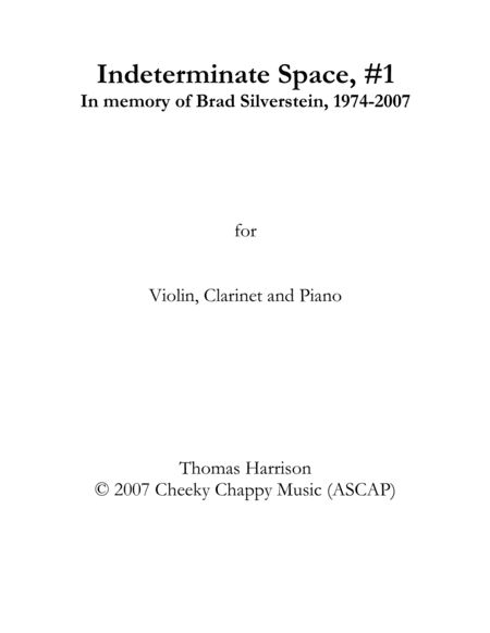 Indeterminate Space