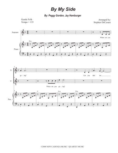 By My Side (arr. Stephen DeCesare)
