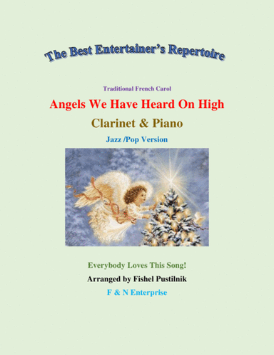 "Angels We Have Heard On High" for Clarinet and Piano (arr. Fishel Pustilnik)