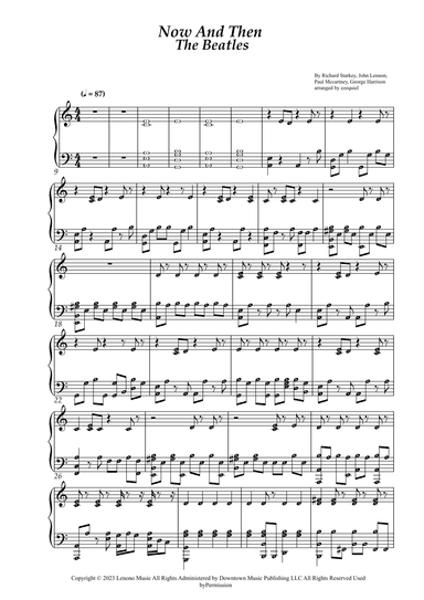 Now And Then (arr. BY EZEQUIEL EDIÇÕES)