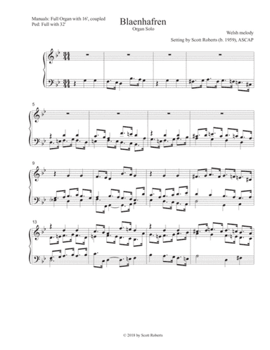Blaenhafren (arr. Scott Roberts)