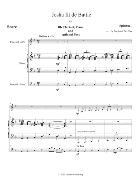 And the Walls Come a Tumbling' Down (arr. Michael Perkins)