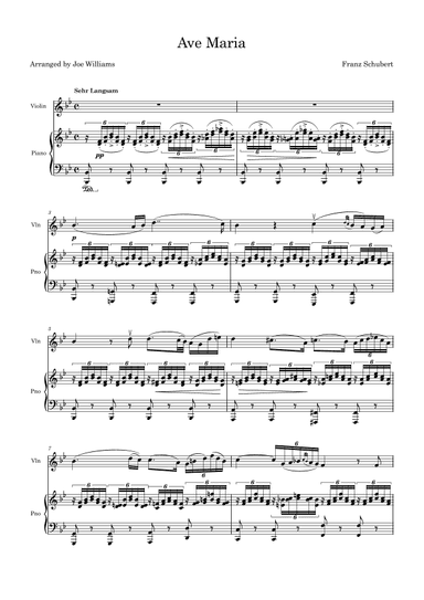 Ave Maria (arr. Joe Williams)