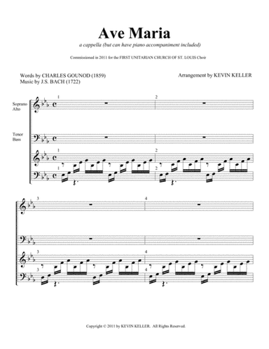 Ave Maria Bach/Gounod (arr. Kevin Keller)