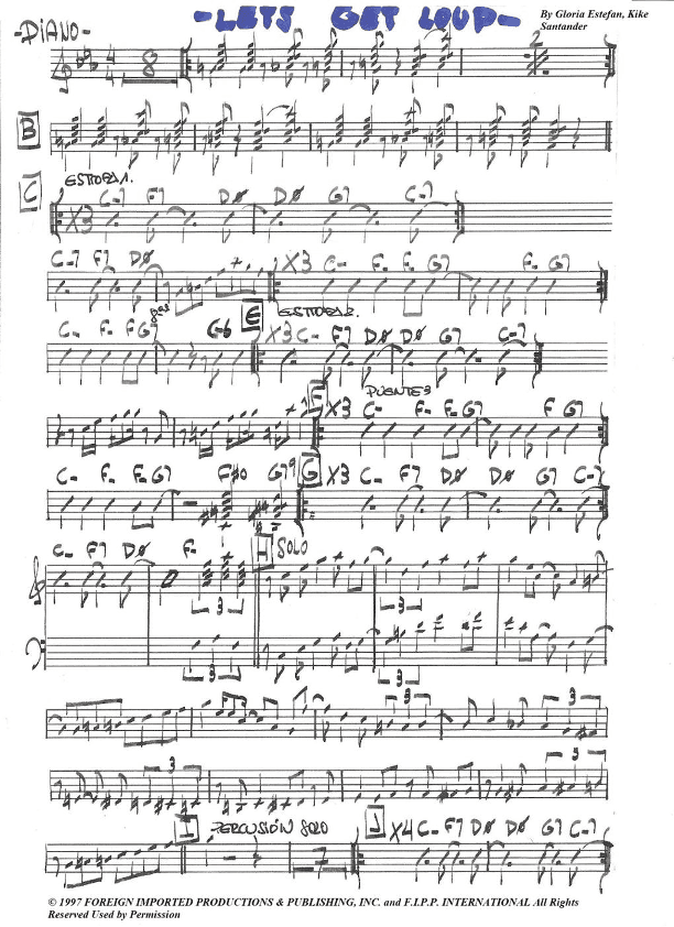 Let's Get Loud (arr. juan carlos esteve / Gran Coda)