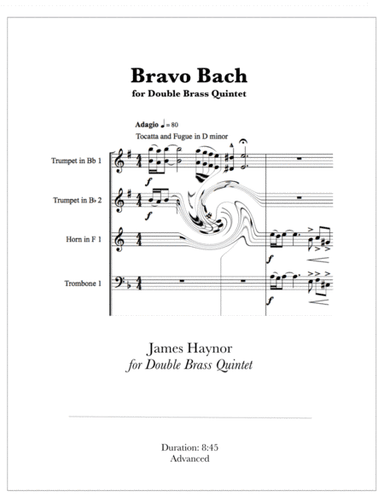 Bravo Bach for Double Brass Quintet (arr. James Haynor)