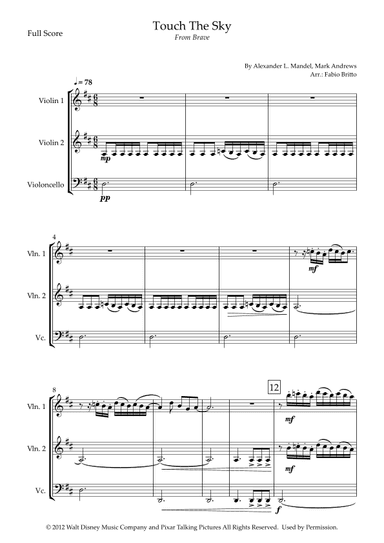 Touch The Sky (arr. Fabio Britto)