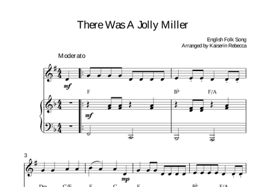 There Was A Jolly Miller (arr. Kaiserin Rebecca)