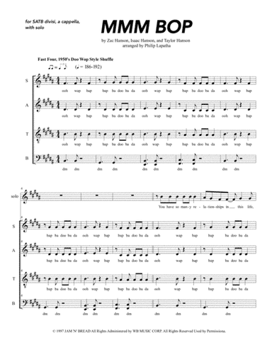 Mmm Bop (arr. Philip Lapatha)